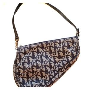 Vintage 90's Christian Dior Trotter Monogram SADDL